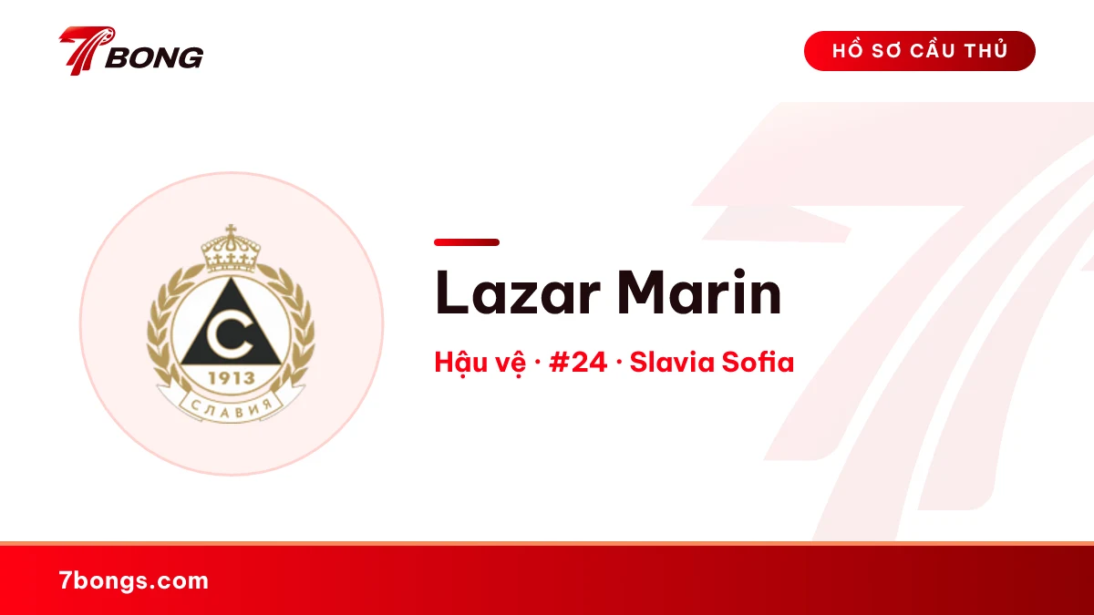 Lazar Marin — Slavia Sofia