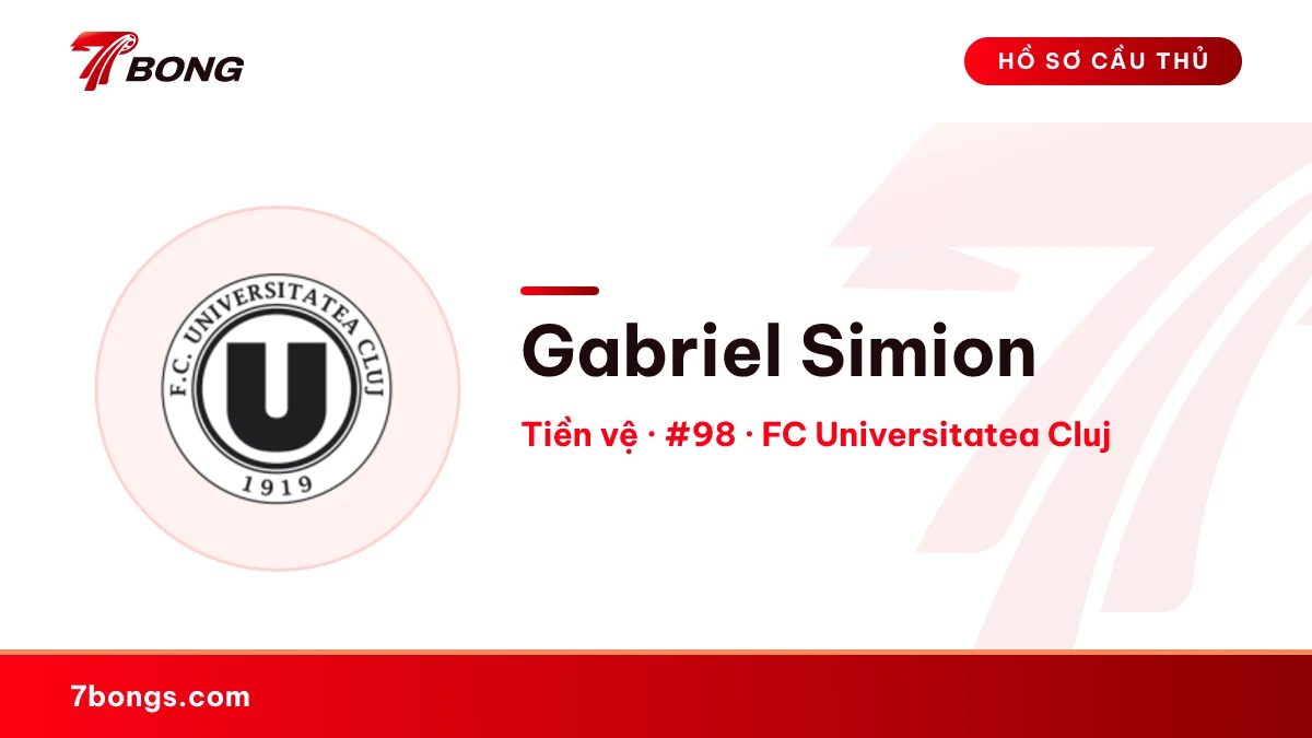 Gabriel Simion — FC Universitatea Cluj