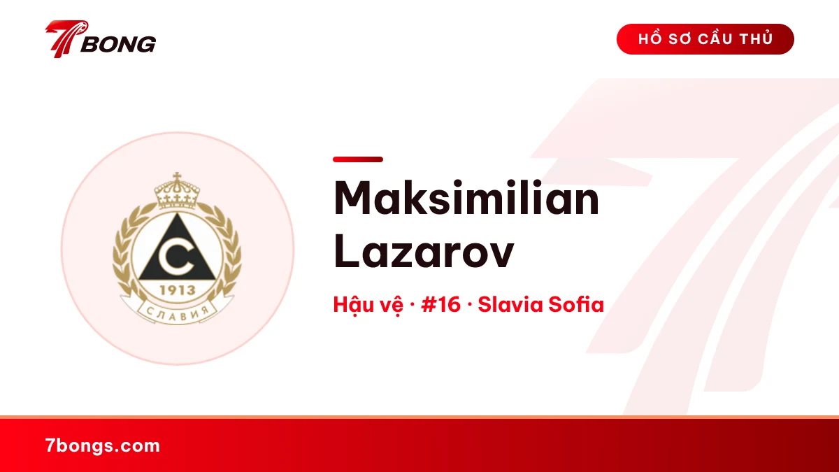 Maksimilian Lazarov — Slavia Sofia