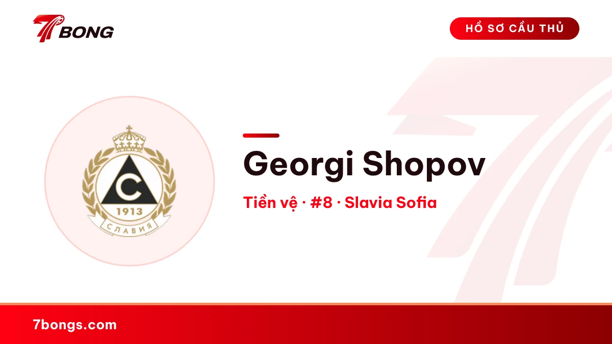 Georgi Shopov — Slavia Sofia