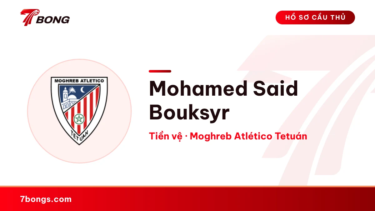 Mohamed Said Bouksyr — Moghreb Atlético Tetuán