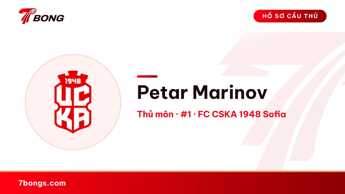 Petar Marinov — FC CSKA 1948 Sofia