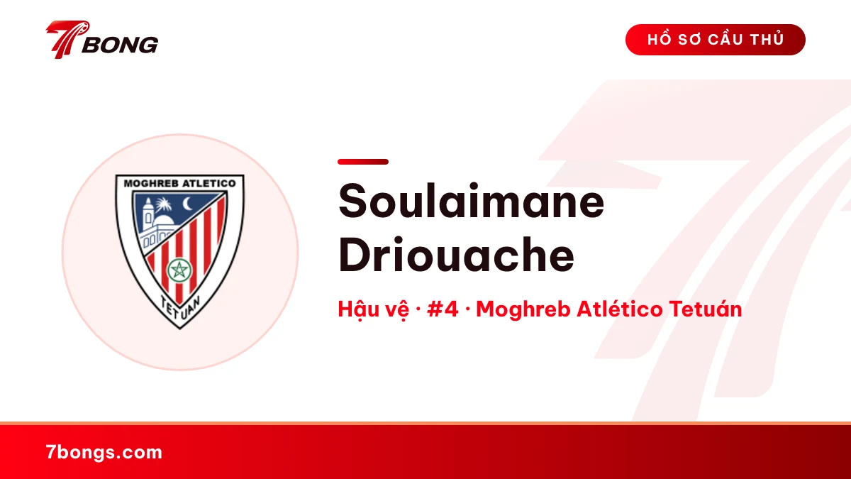 Soulaimane Driouache — Moghreb Atlético Tetuán