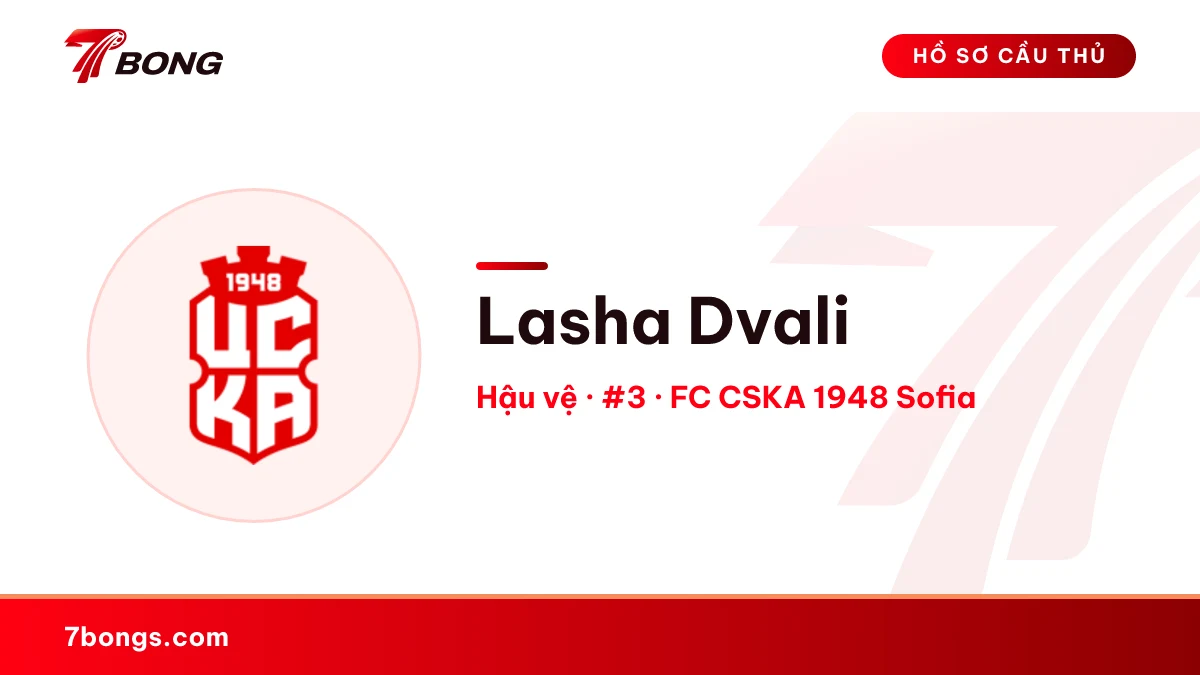 Lasha Dvali — FC CSKA 1948 Sofia