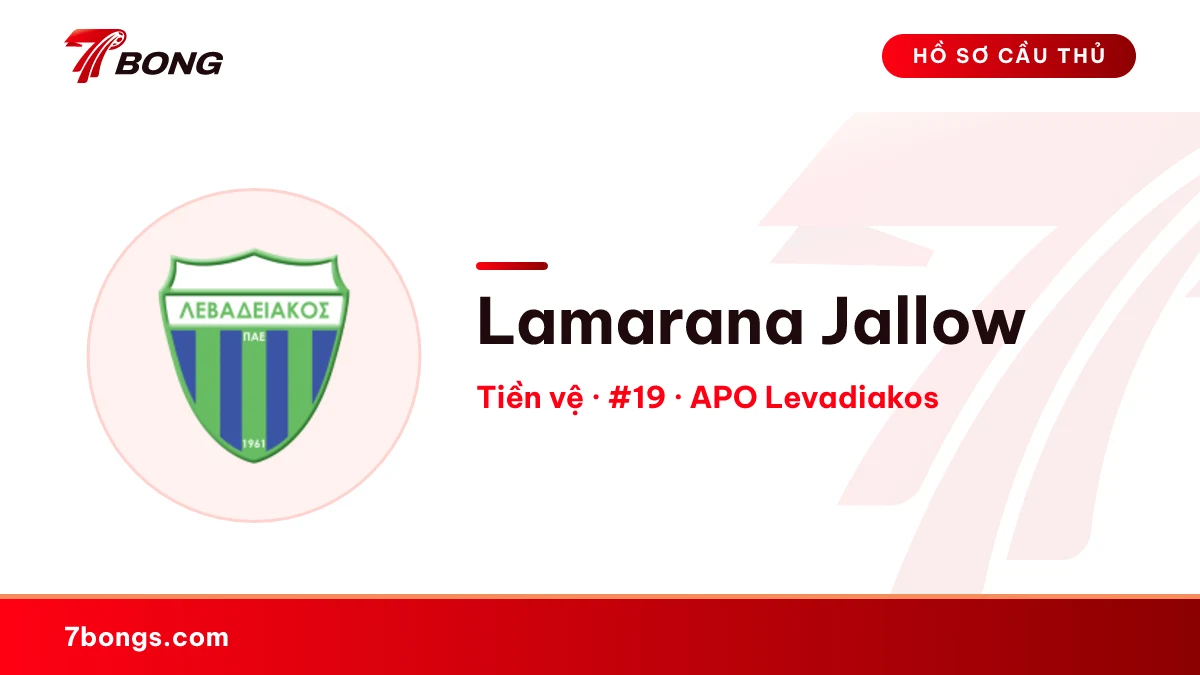 Lamarana Jallow — APO Levadiakos
