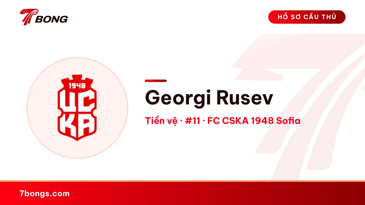 Georgi Rusev — FC CSKA 1948 Sofia