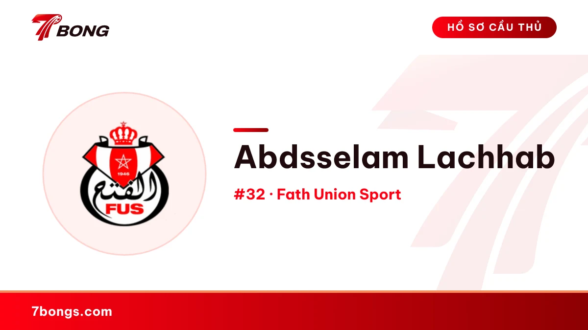 Abdsselam Lachhab — Fath Union Sport