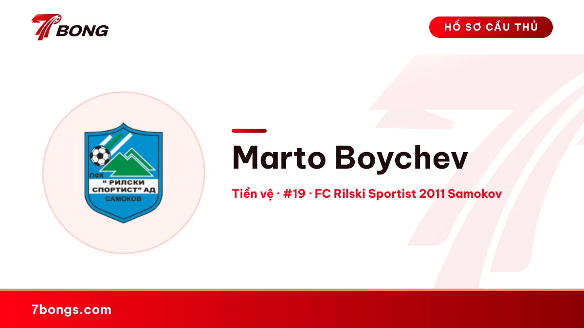 Marto Boychev — FC Rilski Sportist 2011 Samokov