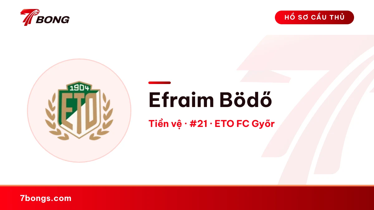 Efraim Bödő — ETO FC Győr