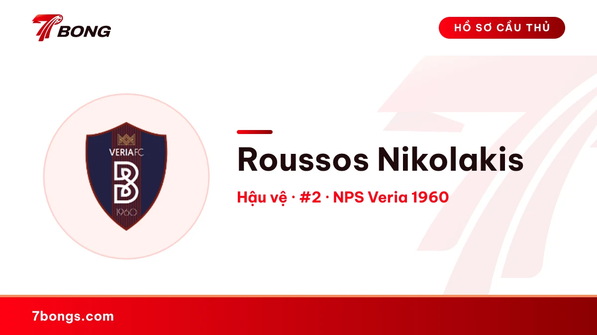Roussos Nikolakis — NPS Veria 1960