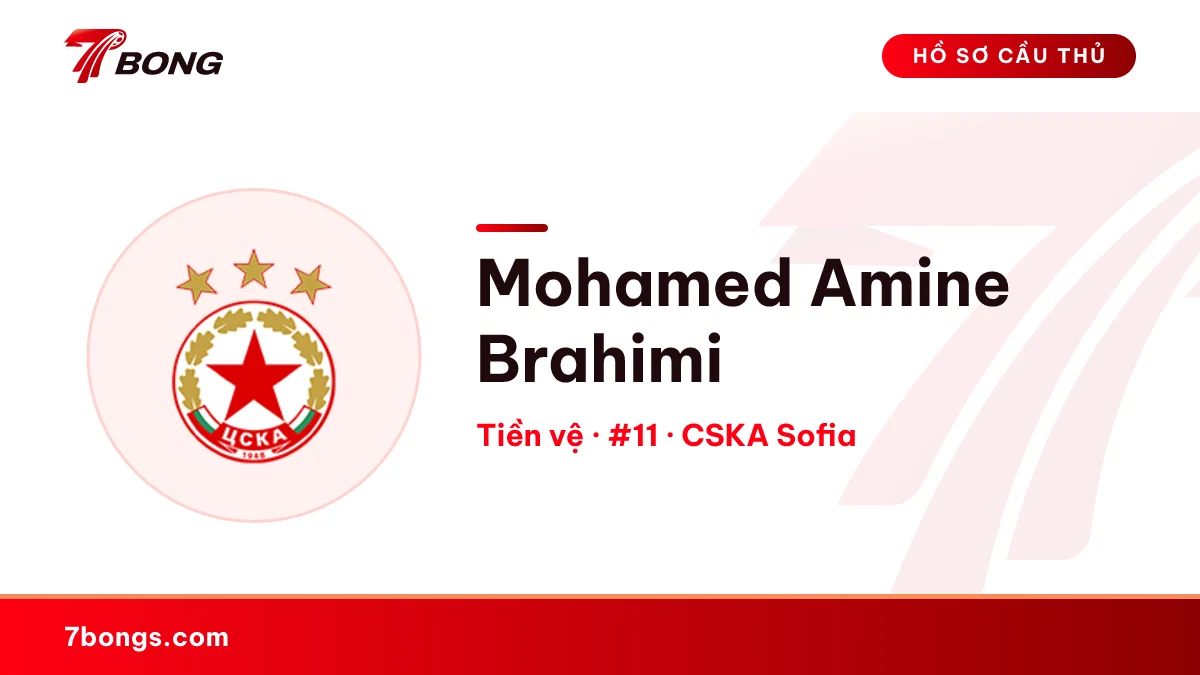 Mohamed Amine Brahimi — CSKA Sofia