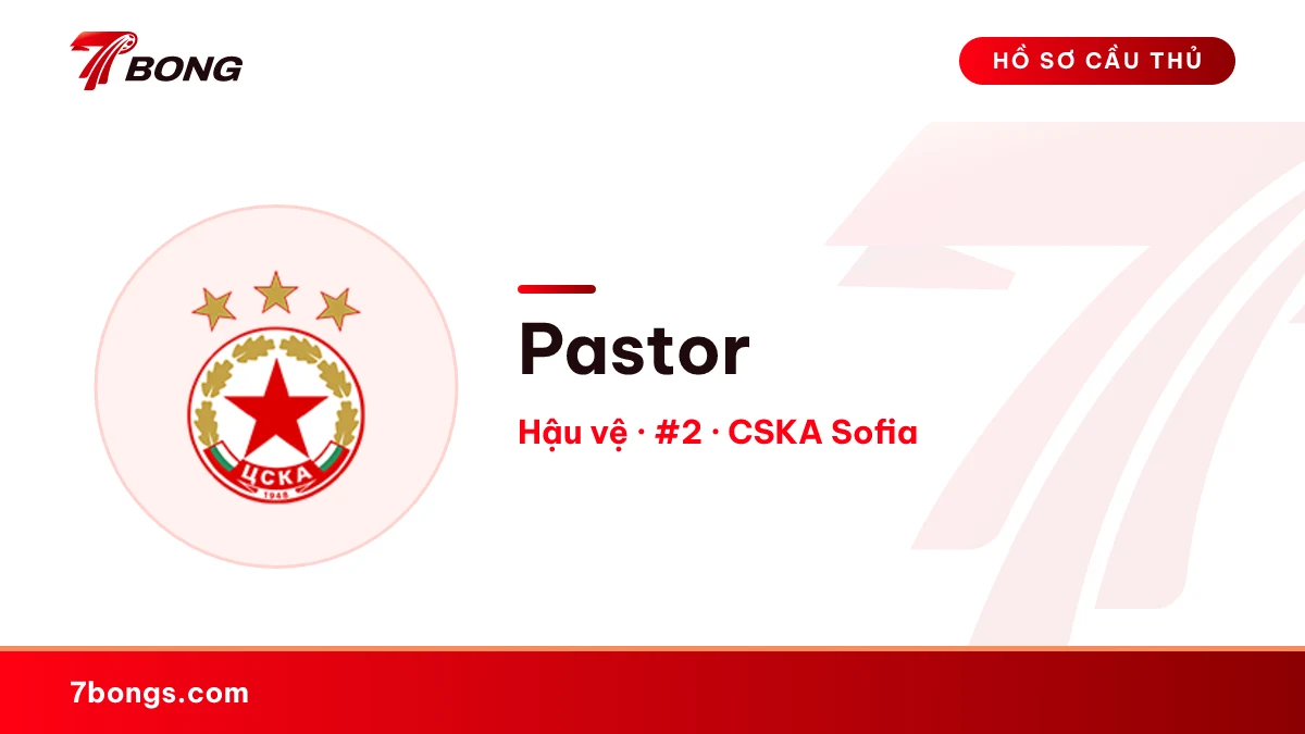 Pastor — CSKA Sofia