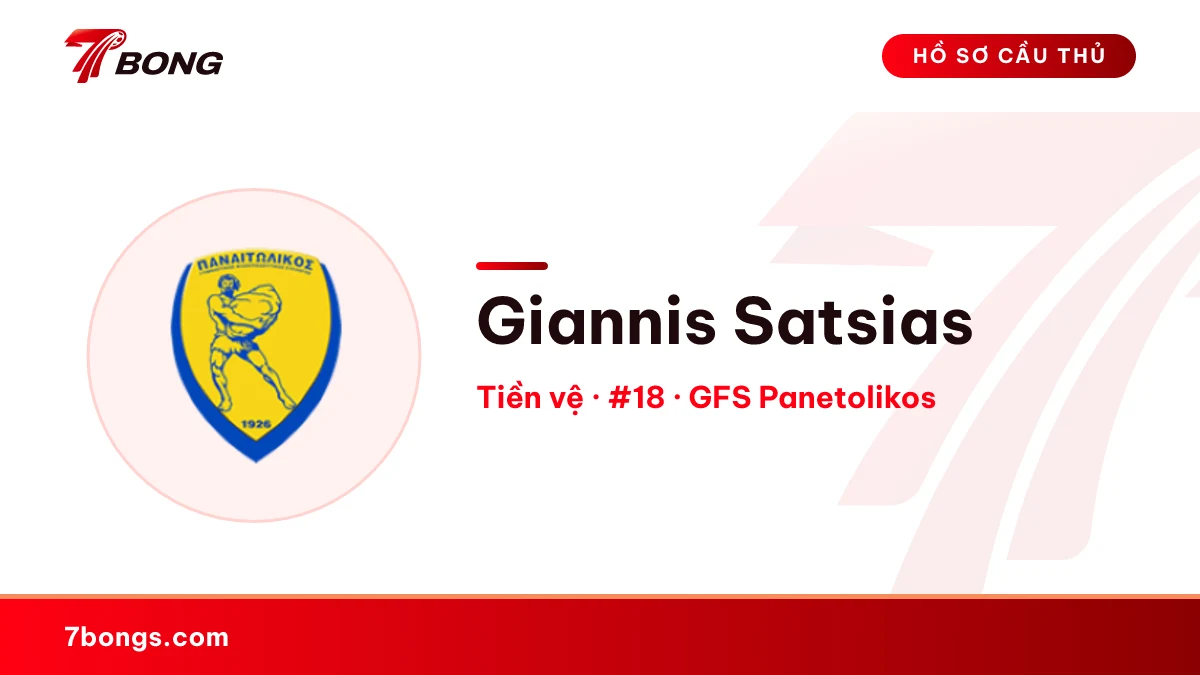 Giannis Satsias — GFS Panetolikos