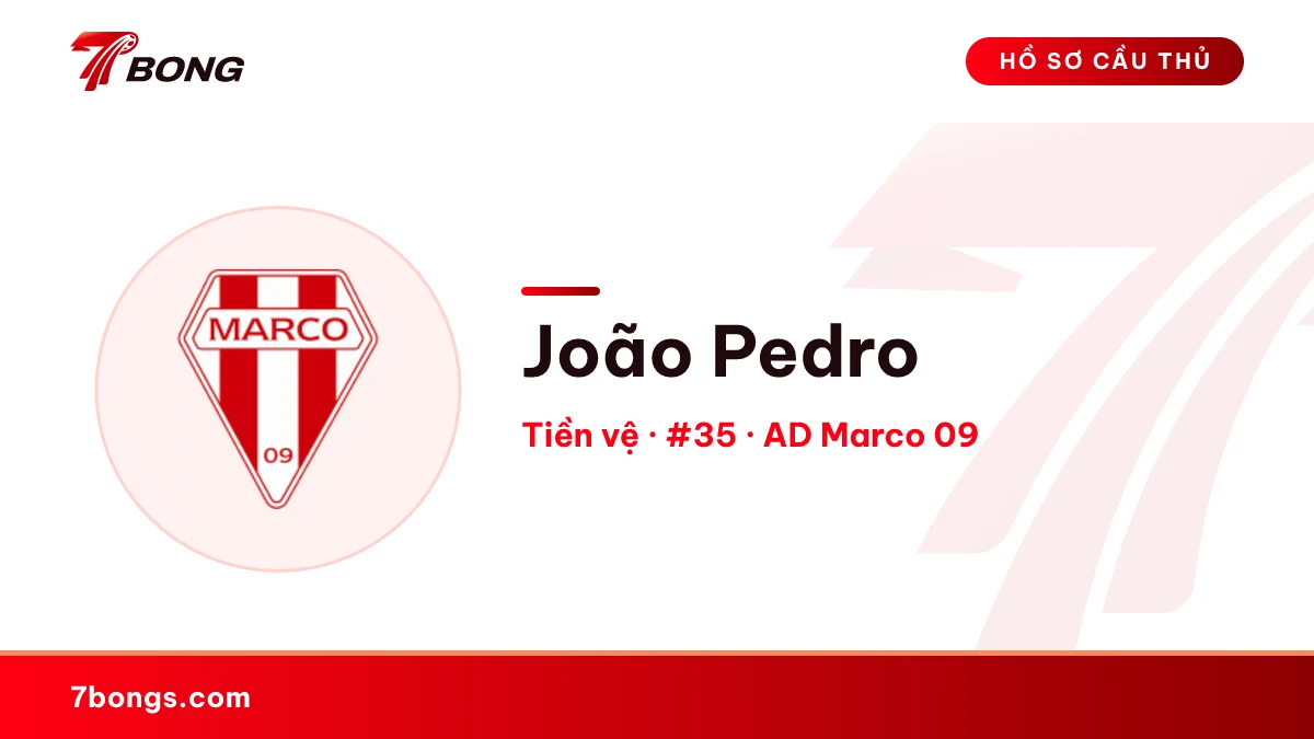 João Pedro — AD Marco 09