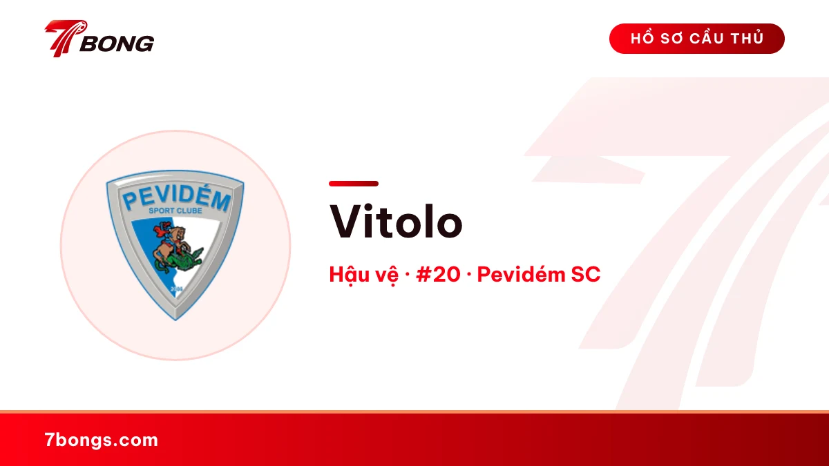 Vitolo — Pevidém SC