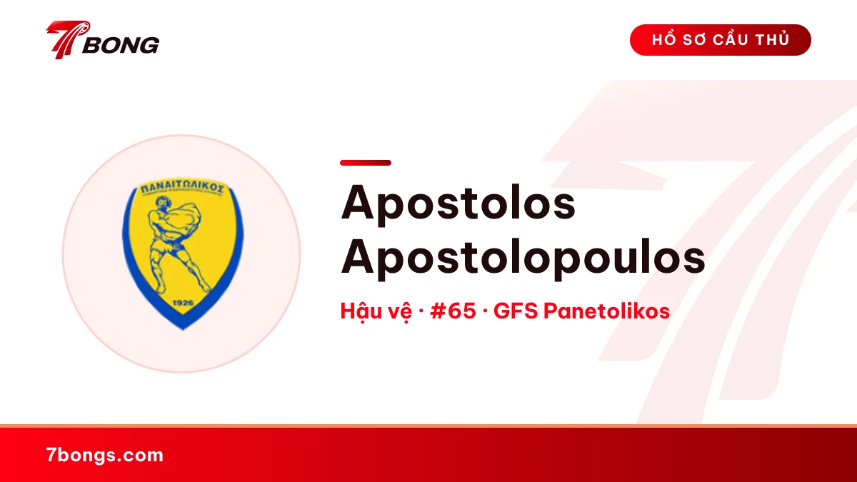 Apostolos Apostolopoulos — GFS Panetolikos