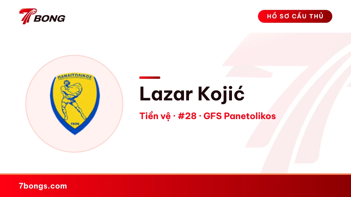 Lazar Kojić — GFS Panetolikos