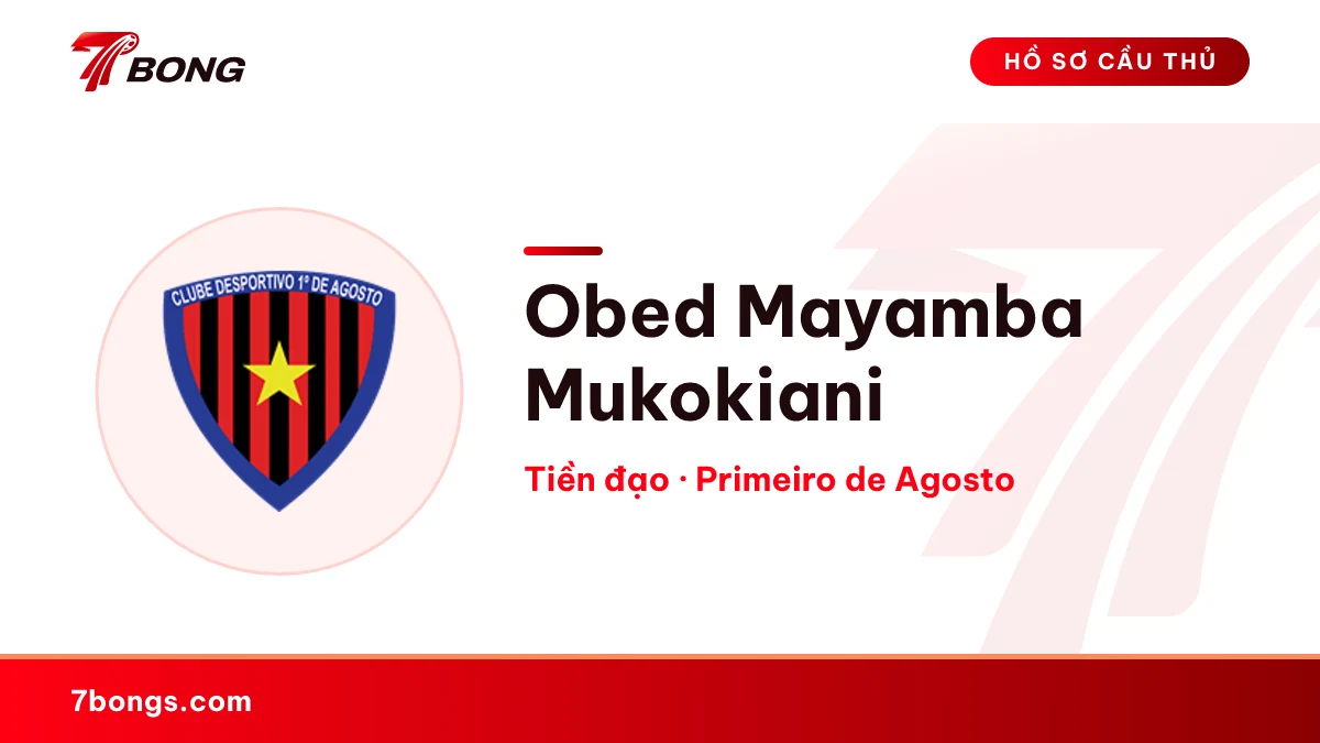 Obed Mayamba Mukokiani — Primeiro de Agosto
