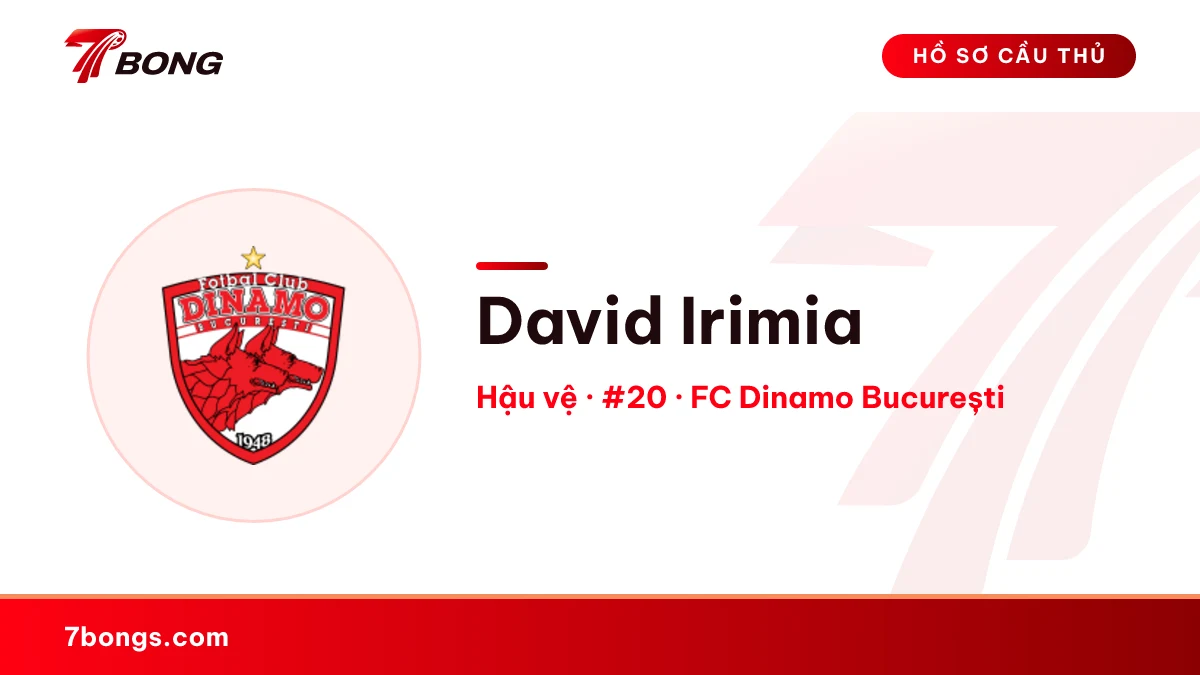 David Irimia — FC Dinamo București