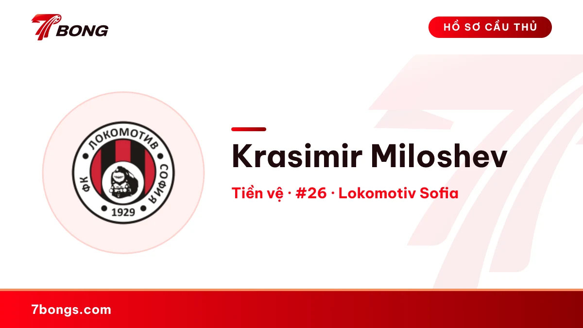 Krasimir Miloshev — Lokomotiv Sofia