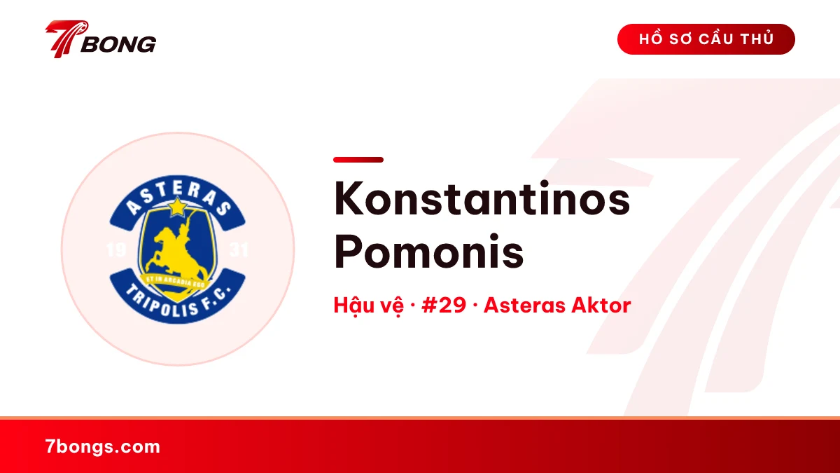 Konstantinos Pomonis — Asteras Aktor