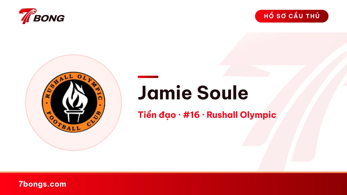 Jamie Soule — Rushall Olympic