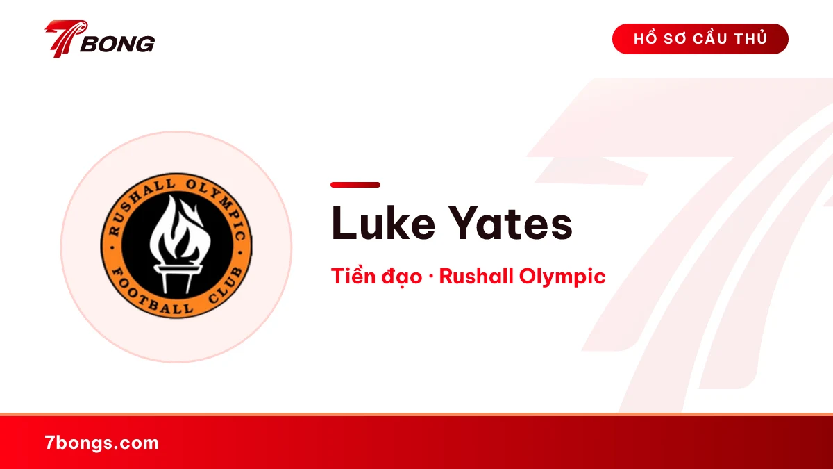 Luke Yates — Rushall Olympic