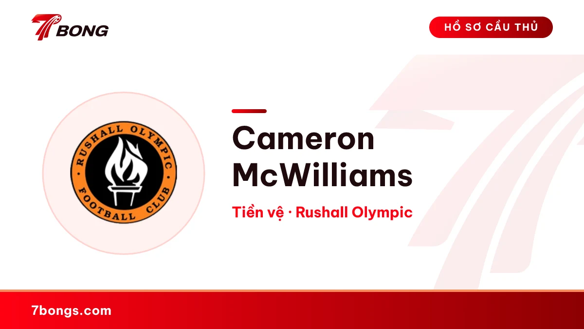 Cameron McWilliams — Rushall Olympic