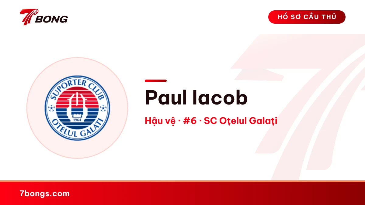 Paul Iacob — SC Oțelul Galați