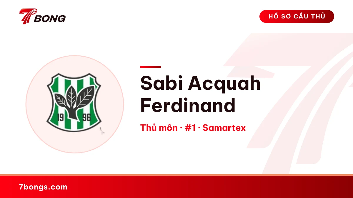 Sabi Acquah Ferdinand — Samartex