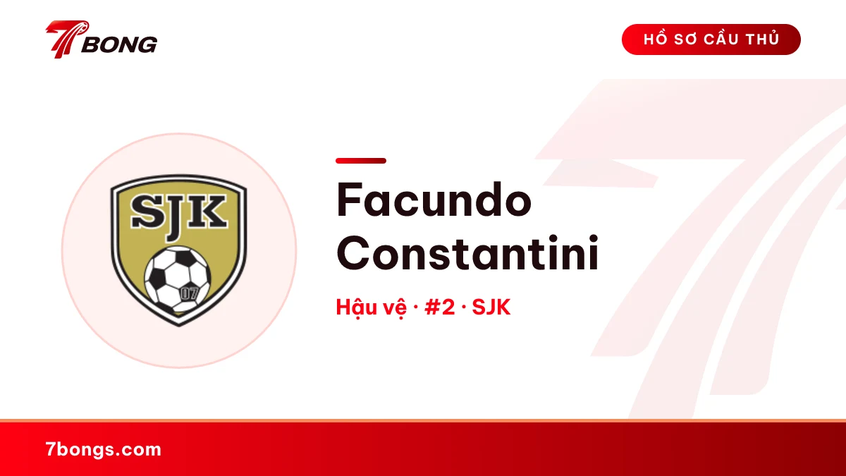 Facundo Constantini — SJK