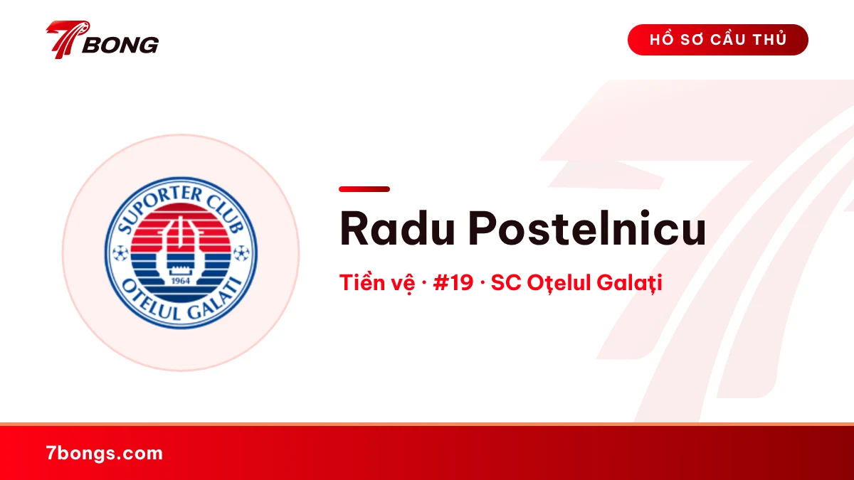 Radu Postelnicu — SC Oțelul Galați