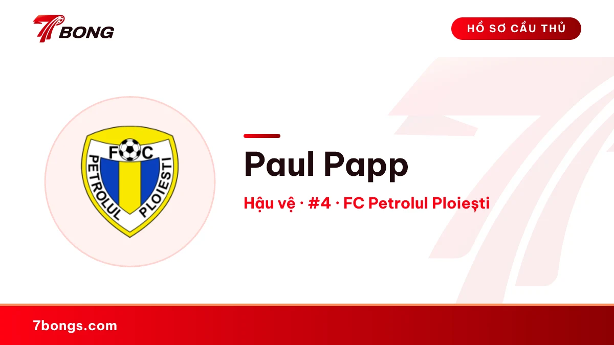 Paul Papp — FC Petrolul Ploiești