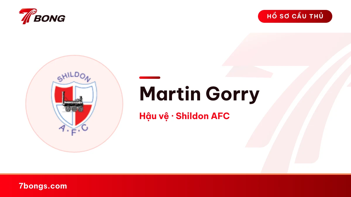 Martin Gorry — Shildon AFC