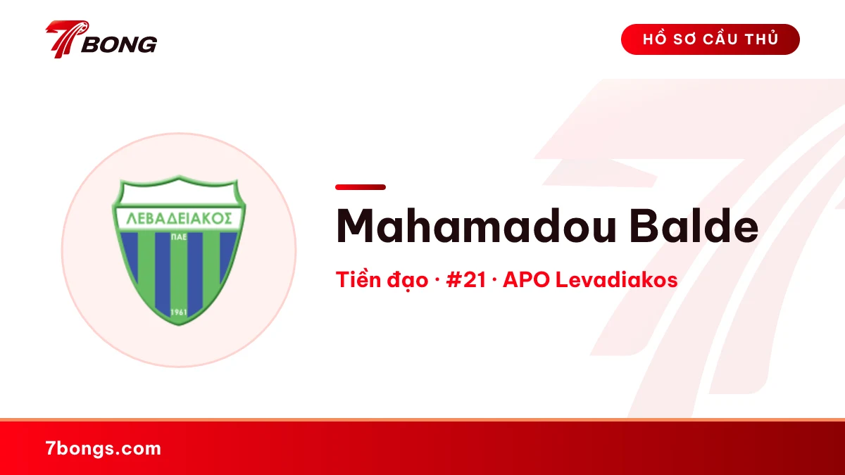 Mahamadou Balde — APO Levadiakos