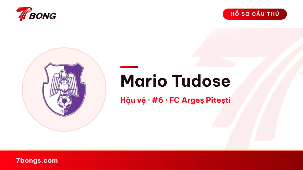Mario Tudose — FC Argeș Pitești