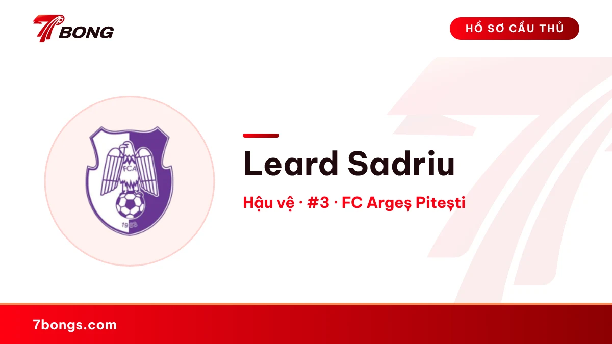 Leard Sadriu — FC Argeș Pitești