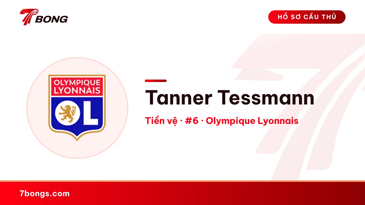Tanner Tessmann — Olympique Lyonnais