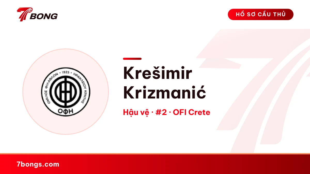 Krešimir Krizmanić — OFI Crete
