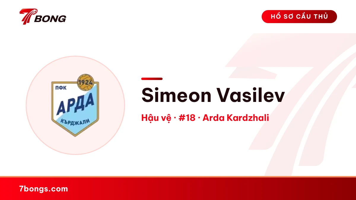 Simeon Vasilev — Arda Kardzhali