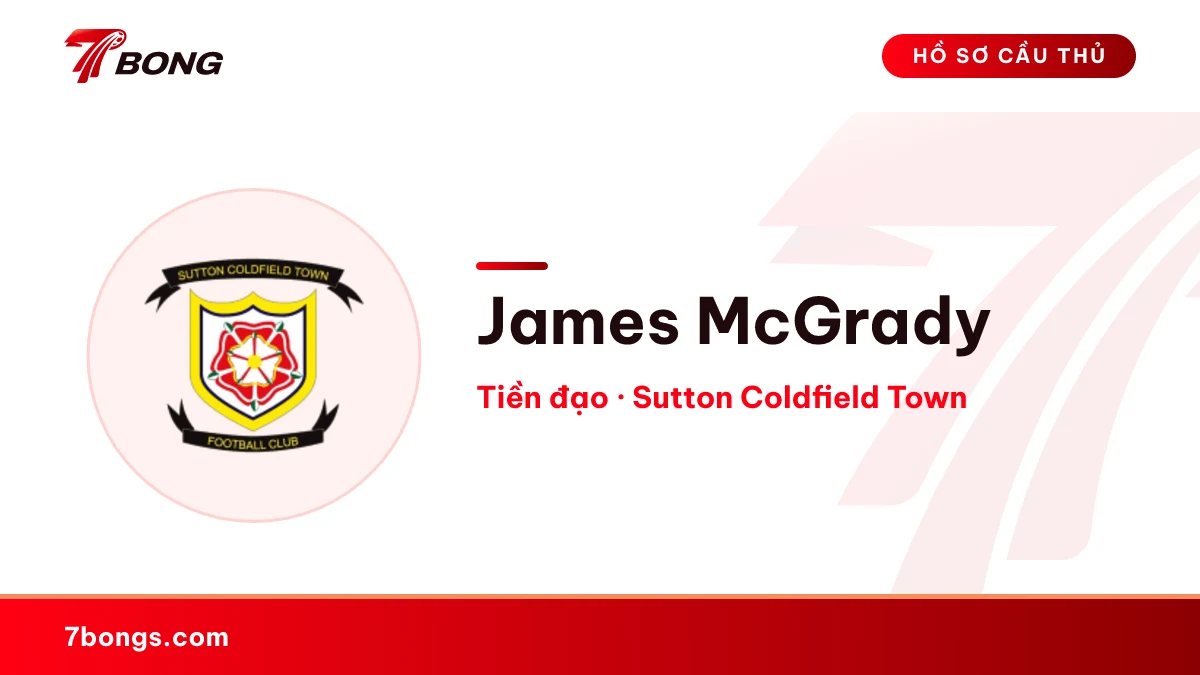 James McGrady — Sutton Coldfield Town
