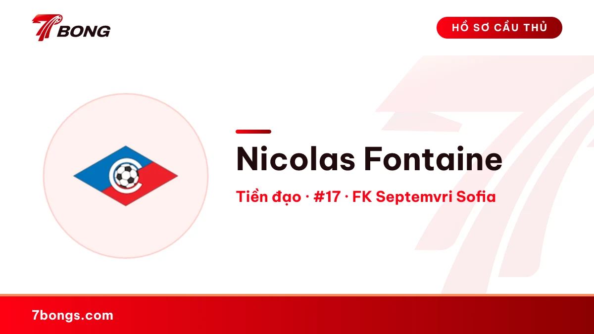 Nicolas Fontaine — FK Septemvri Sofia