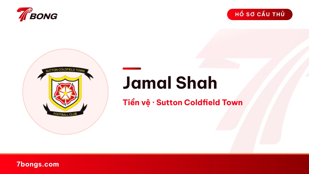 Jamal Shah — Sutton Coldfield Town