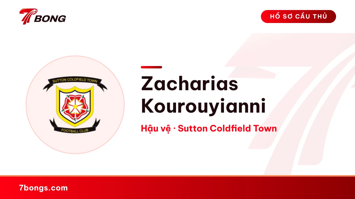 Zacharias Kourouyianni — Sutton Coldfield Town