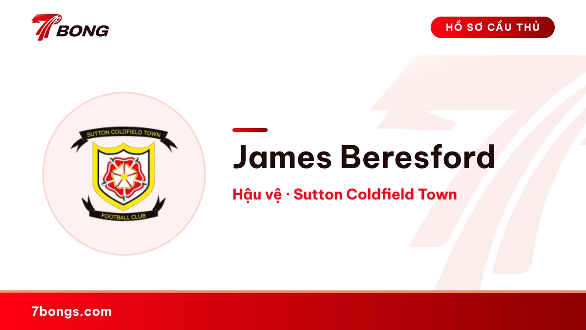 James Beresford — Sutton Coldfield Town