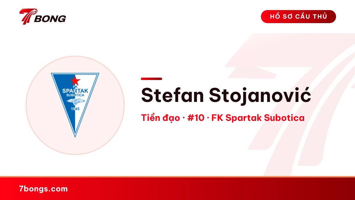 Stefan Stojanović — FK Spartak Subotica