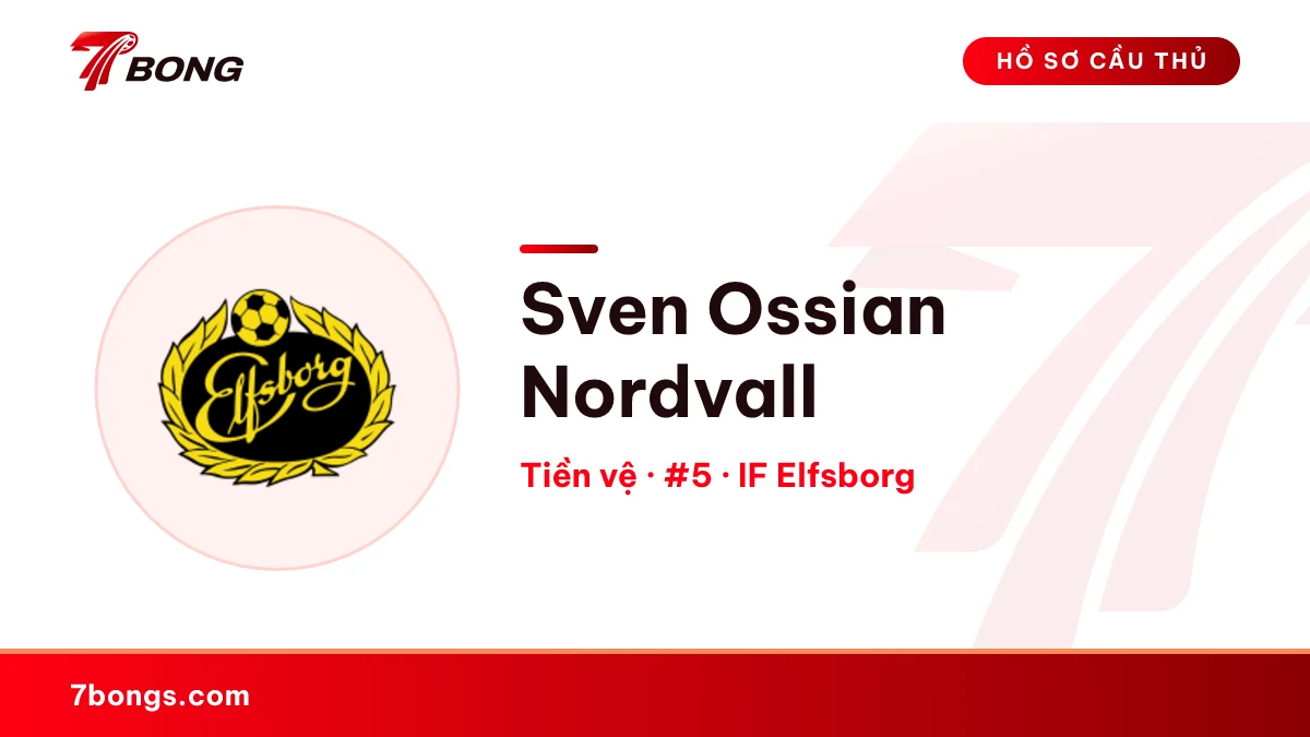 Sven Ossian Nordvall — IF Elfsborg