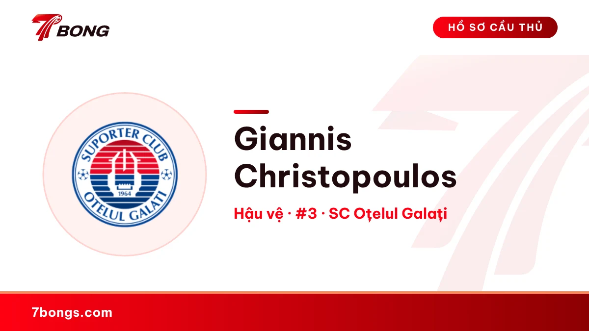 Giannis Christopoulos — SC Oțelul Galați