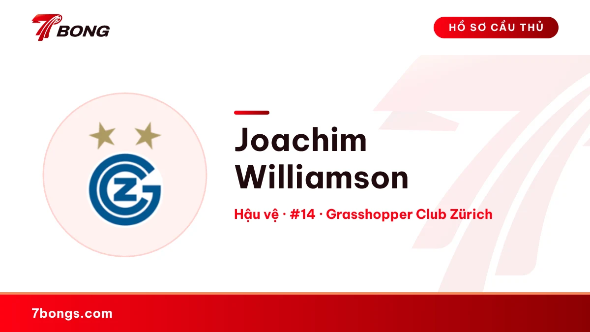 Joachim Williamson — Grasshopper Club Zürich