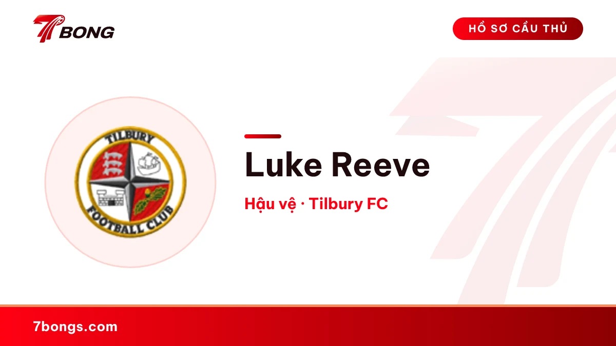 Luke Reeve — Tilbury FC